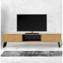 Szafka RTV-19 Drewno Lite Dąb Loft Lakier Rozmiary od 100 cm do 200 cm PREMIUM